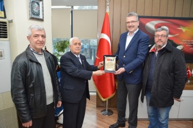 Bosna Derneği'nden Özkan'a Ziyaret