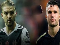 Caner Erkin ile van Persie birbirine girdi!