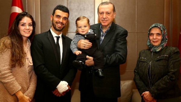 Erdoğan, Sofuoğlu ailesini kabul etti