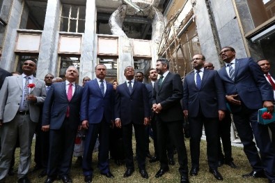 Etiyopya Cumhurbaşkanı Mulatu Teshome, TBMM'yi Ziyaret Etti