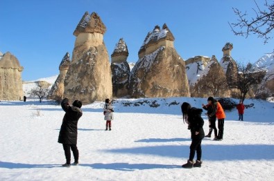 Kapadokya Bölgesini Ocak Ayında 44 Bin 502 Turist Ziyaret Etti