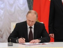 DOĞALGAZ BORU HATTI - Putin Türk Akımı'nı onaylandı