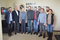 MEHMET CEYLAN - Vali Ceylan'dan Çorlu Gazeteciler Derneği'ne Ziyaret