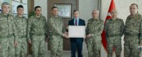 ÖZEL HAREKET - Vali Çınar'dan Tuğgeneral Güney'e Teşekkür Belgesi