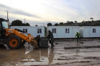 ARTÇI DEPREM - Deprem Bölgesine Konteyner Evler Kuruluyor