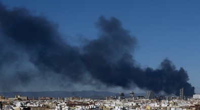 İspanya'da korkutan yangın