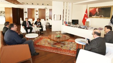 Nazilli Ticaret Odası'ndan Başkan Çerçioğlu'na Ziyaret