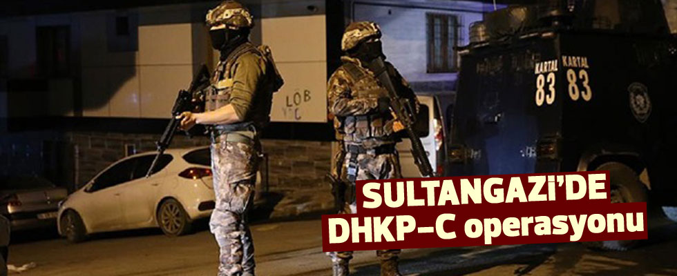Sultangazi'de terör operasyonu: DHKP-C'ye ait mühimmat yakalandı