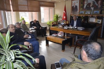 Bayırköy SS Motorlu Taşıyıcılar Kooperatifi'nden Başkan Yaman'a Ziyaret