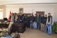 KAMU GÖREVİ - Gazetecilerden Uslusoy'a Ziyaret