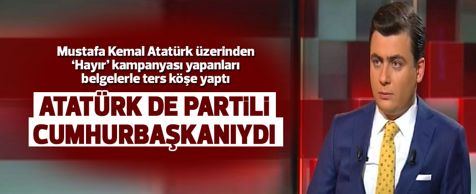 Osman Gökçek: Atatürk de partili cumhurbaşkanıydı