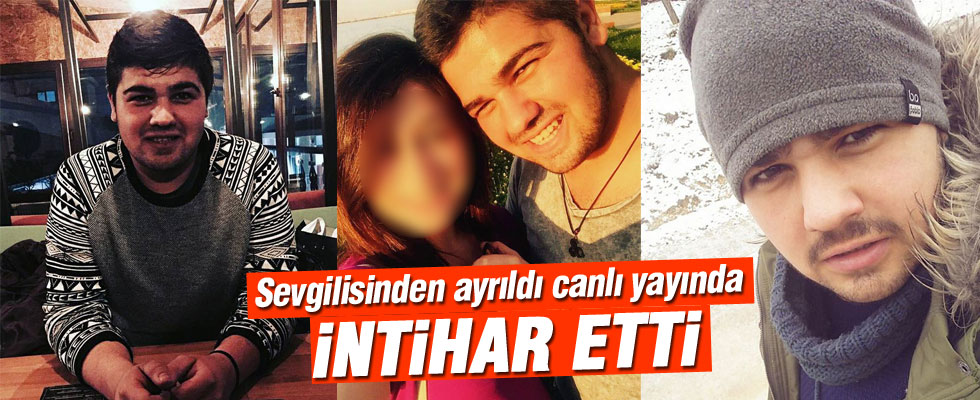 Sevgilisinden ayrıldıktan sonra canlı yayında intihar etti!