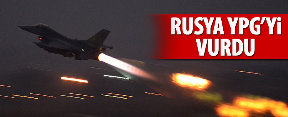 ABD: Rus uçakları YPG'yi vurdu