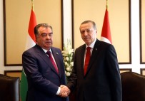 EKONOMİK İŞBİRLİĞİ TEŞKİLATI - Cumhurbaşkanı Erdoğan, Rahman İle Görüştü