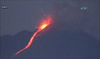 ETNA YANARDAĞI - Etna Yanardağı Böyle Patladı