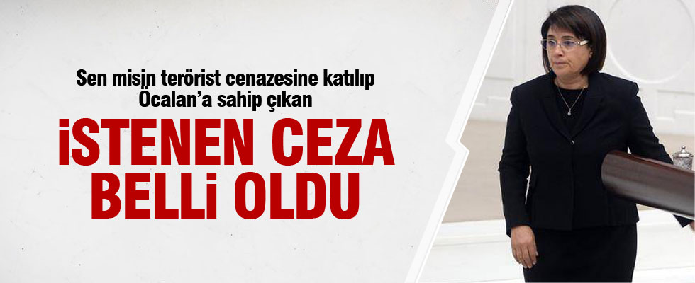 HDP'li Zana hakkında 20 yıla kadar hapis istemi
