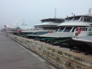 İstanbul'da Deniz Ulaşımına Sis Engeli