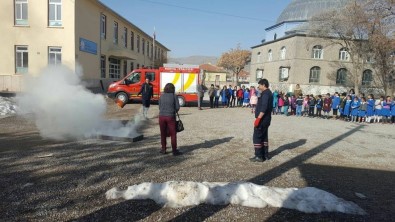 Kulu'da Yangına Müdahale Ve Kurtarma Tatbikatı Yapıldı