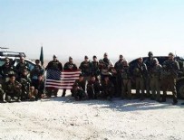 ZIRHLI ARAÇLAR - Menbic'de ABD bayrağı açtılar!