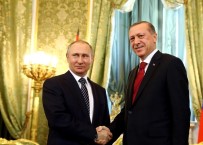 Cumhurbaşkanı Erdoğan, Putin İle Heyetler Arası Toplantıda Bir Araya Geldi