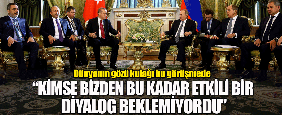 Erdoğan - Putin görüşmesinin detayları
