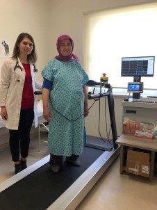 Elmalı Devlet Hastanesi'nde Eforlu EKG Cihazı Hizmete Girdi