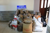 Sarıgöl'de 250 Kg Kaçak Tütüne El Konuldu