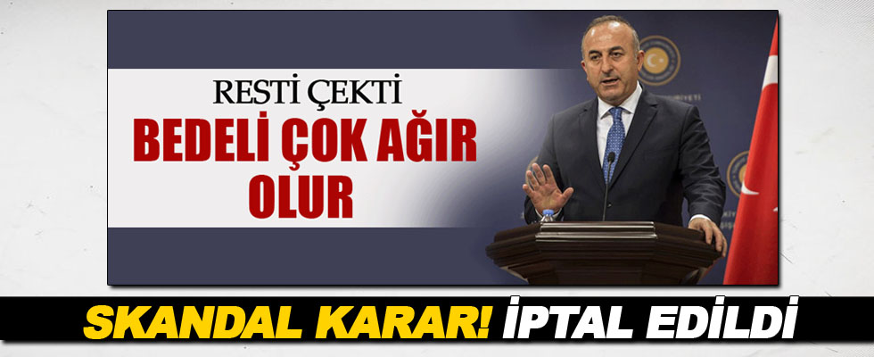 Hollanda'dan skandal karar! İniş izni vermedi