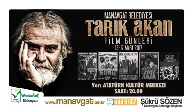 Manavgat Belediyesi'nden 'Tarık Akan Film Günleri'