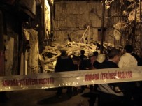 Ankara'da 2 Katlı Metruk Bina Çöktü