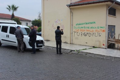 Duvar Yazıları Polisi Harekete Geçirdi