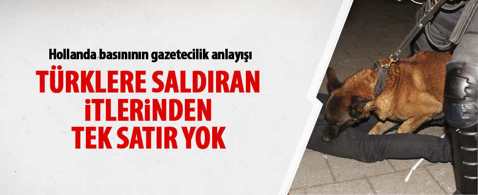 Hollanda basını hükümeti gibi