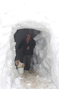 Muş'ta Kardan Tünel