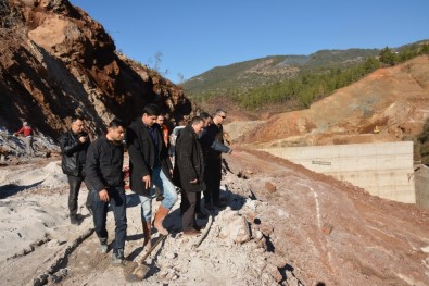 Coşkun, Alanya Yeniköy Baraj İnşaatını İnceledi