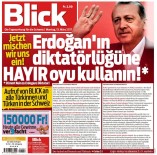 SEÇİM YARIŞI - İsviçre Blick gazetesi haddini aştı