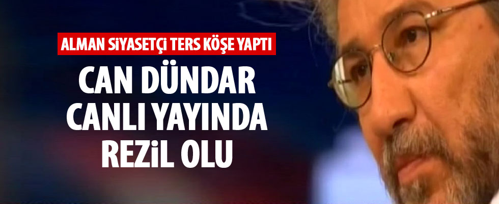 Can Dündar'ı canlı yayında rezil etti