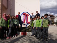PI SAYıSı - -Dünya Pi Gününde Ortaokula 'Şampiyon Pi' Heykeli