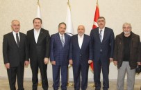 MAHMUT ARSLAN - HAK-İŞ Ve MEMUR-SEN Genel Başkanları, Yalçın'ı Ziyaret Etti