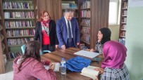 MURAT DURU - Kaymakam Murat Duru Halkeğitim Kütüphanesini Ziyaret Etti