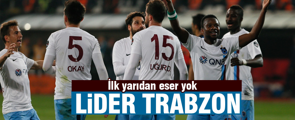 Trabzonspor'un bileği bükülmüyor