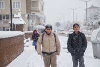 KAZMA KÜREK - Ahlat'ta Kar Yağışı