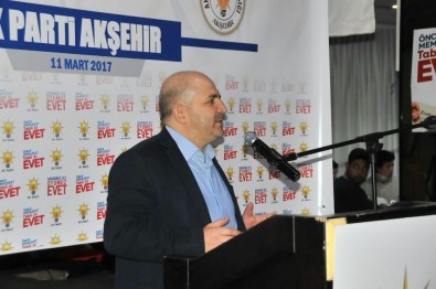 AK Partili Baloğlu, Akşehir'de Referandum Çalışmalarına Katıldı