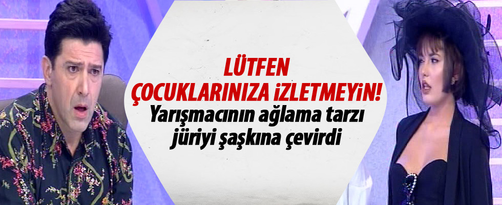 Bahar Candan'ın ilginç ağlaması