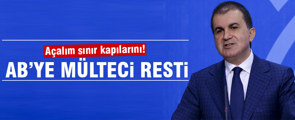Bakan Çelik'ten rest