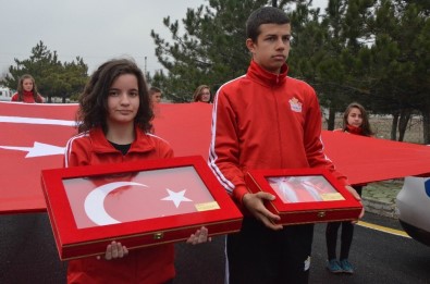 Çanakkale'den Yola Çıkan Kutsal Emanetler Eskişehir'de