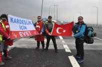 SERÜVEN - Kardeşliğe 'Evet' İçin Osmangazi Köprüsünden Yürüyerek Geçtiler