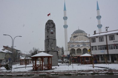 Tokat'ta Kar Yağışı