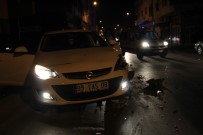 KARAÇAY - Alkollü Sürücü 6 Araca Çarptıktan Sonra Yakalandı