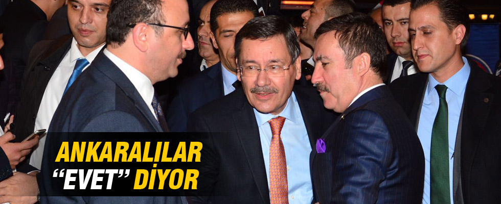 Ankaralılar 'Evet' diyor
