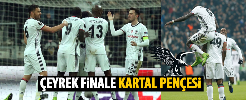 Beşiktaş, Olympiakos'u Arena'nın çimlerine gömdü!